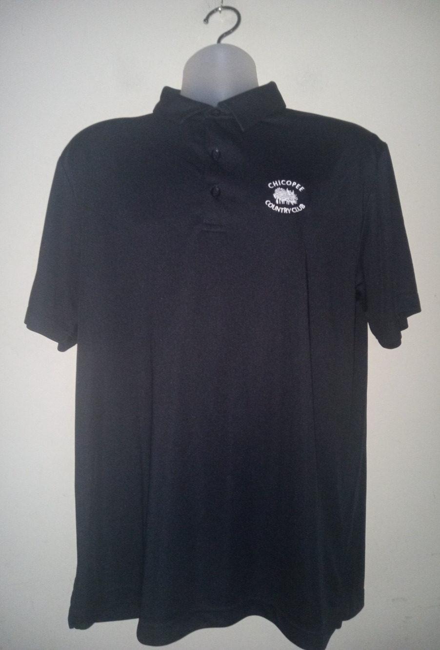 Callaway Men's Golf Polo Large Short Sleeve Shirt Opti Dri Casual Black